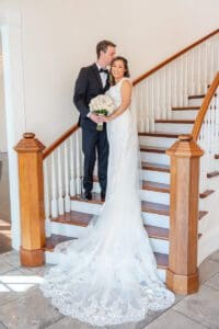Classic wedding portrait at Luxmore Grande Estate by Captured by Elle