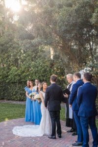 Top Orlando wedding photographer and videographer team capture Luxmore Grande Estate wedding