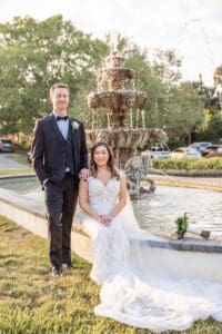 Classic wedding portrait at Luxmore Grande Estate by Captured by Elle
