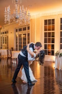 Romantic candid private last dance at Luxmore Grande Estate near Orlando Florida